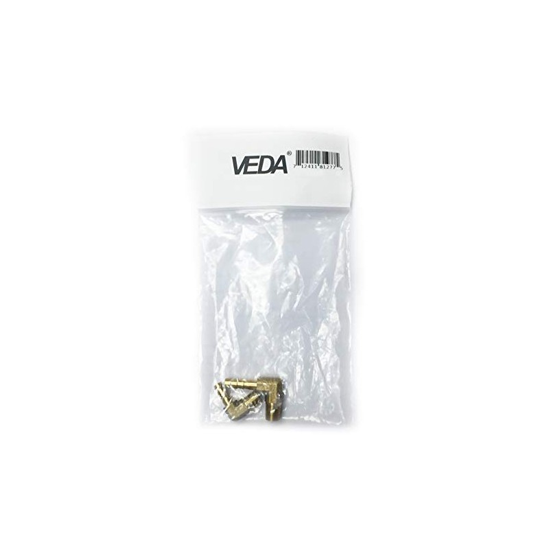 Veda 2pecs 90 Degree Elbow 8mm to 1/8" BSP Thread