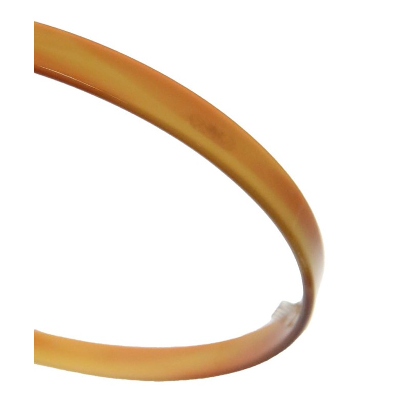 VINGTAINE HK-58-CAMEL Simple Headband, Tortoise Shell Style, Elegant, Chic Women's