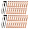 HARFINGTON 42pcs MIG Welding Gun Kit 0.032" Contact Tip Nozzle