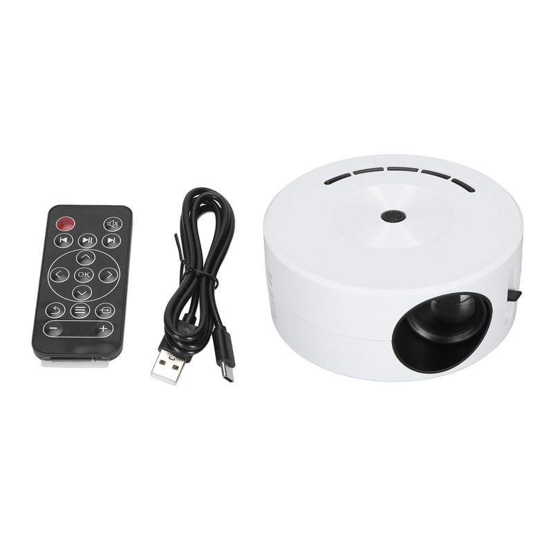 Mini Projector Eye Protection Built in Speaker Pocket LED Projector