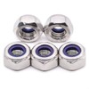 Glvaner M3-0.5 Thread Size (100 pcs) Stainless Steel Hex Locknuts