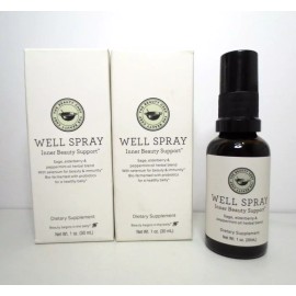 the Beuty Chef (2) THE BEAUTY CHEF WELL SPRAY INNER BEAUTY SUPPORT SAGE & PEPPERMINT 1 OZ BOXED