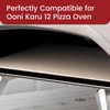 13.2" x 13.2" x 0.6" Square Cordierite Pizza Baking Stone
