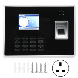 Fingerprint Password Attendance Machine 2.4in TFT Color Screen Employee Checkingin Recorder