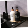 Gatuida Bathroom Soap Dispenser Set Hand Dish Soap Shampoo Bottle