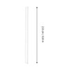 SOIMISS 50pcs Earring Post Sleeves Earring Sleeves for Sensitive Ears