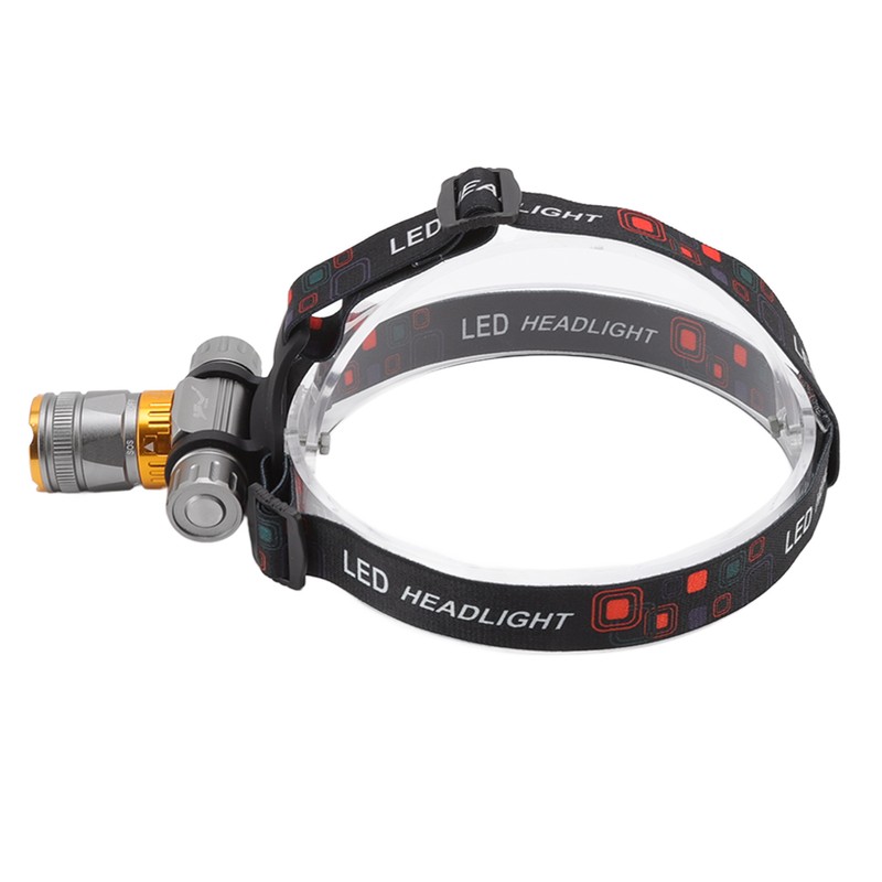 LED Diving Headlight Aluminum Alloy IPX8 Waterproof Super Bright 1500LM