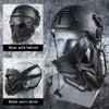 Outdoor Game Masks Full Face Paintball Mask with Clear Eye