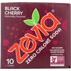 Zevia, Soda Black Cherry, 12 Fl Oz, 10 Pack
