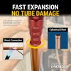 LYNCSEDAR 2Pack 6 in 1 Copper Tube Expander, Black &
