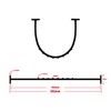 Garage Door Bottom Weather Stripping Kit Rubber Seal Strip Replacement,