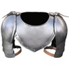 AnNafi® Medieval Iron Gorget Spaulders Arm Shoulder Set | Viking