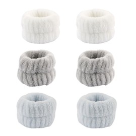Facial Wash Wristband, Multi-functional Water Absorbent, Wristband, Sleeves, Wet Prevention, High Elasticity, Quick Drying, Fluffy Elastic Coral Rug, Hair Band, Absorbent, Sweat Absorbent, Sweat