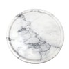 Natural Marble Tray, Round Marble Decorative Tray for Counter, Jewelry,