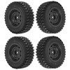 4pcs Professional Plastic Rubber Tire RC Accessory Upgrade Parts Fit