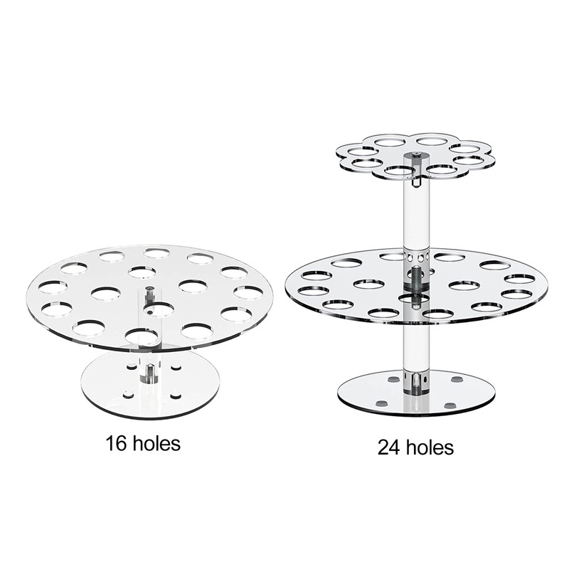 Acrylic Ice Cream Cone Bracket Popcorn Cone Display Rack