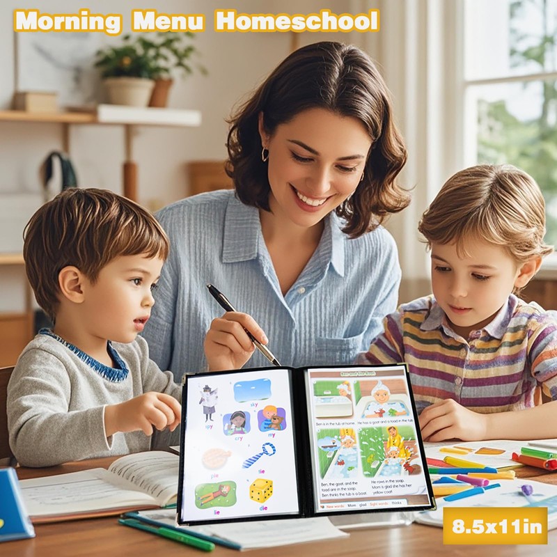 Menu-Covers 8.5 X 11 Restaurant Menu-Holder – 4 Pack Menu