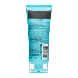 Lakme Micellar Pure Facewash for Deep Pore Cleanse 100g