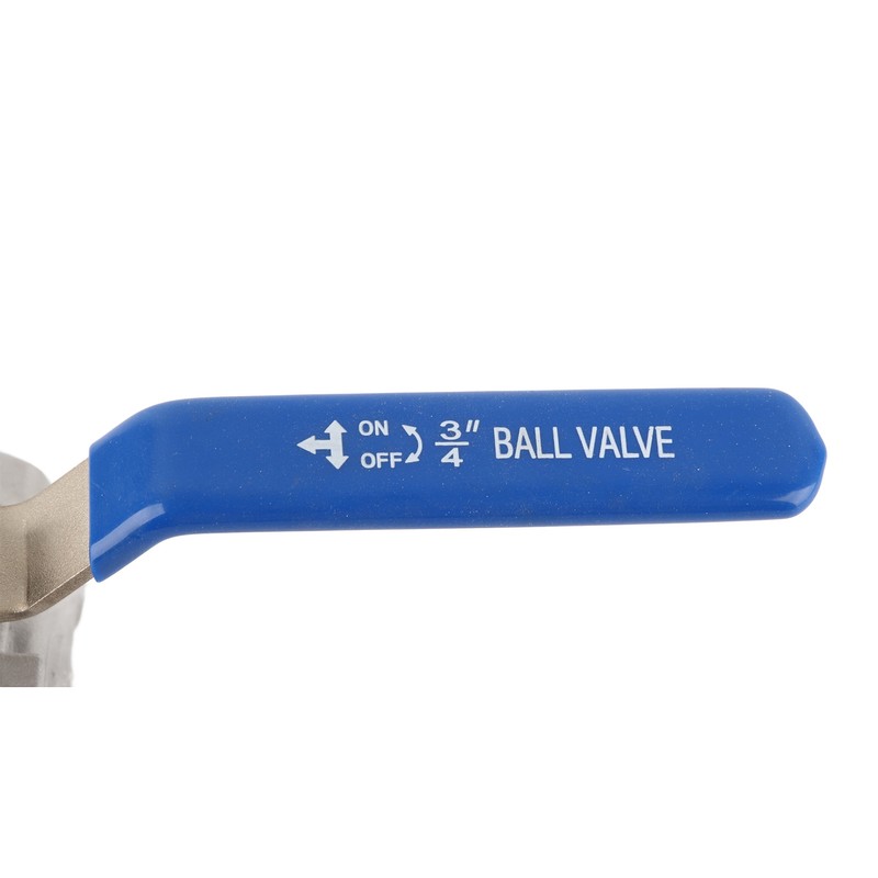 1pc Stainless Steel SUS304 Pipe Ball Valve Three Way T
