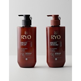 Ryo [려] 흑운 볼륨&모근강화 샴푸/컨디셔너 480ml 2종(택1) [RYO] Black Rice Volume & Root Strengthening Shampoo/Conditioner 480ml 2 Types (Choose 1)