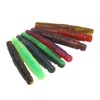 16pcs Soft Lure TPR Bite Resistant Hidden Hook Tip Built