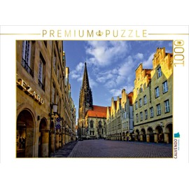 CALVENDO The St. Lamberti Church on the Principal Market was built between 1375 and 1450 - 1000 piece photo puzzle for happy hours