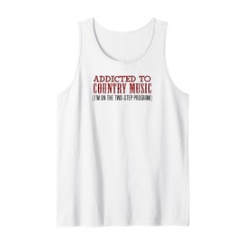 Addicted To Country Music I'm On The Two Step Program Tank Top