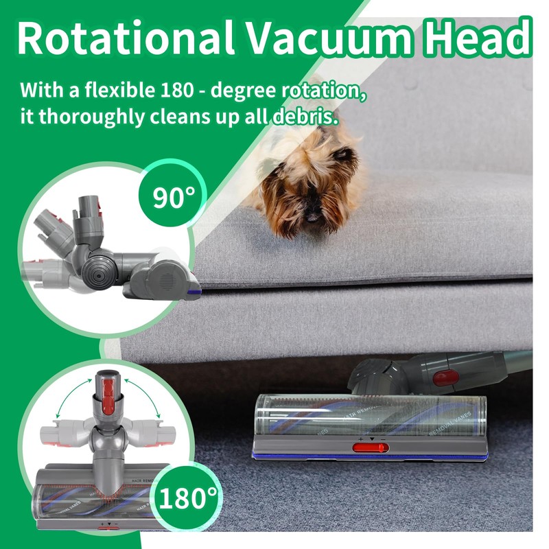 Upgraded High Torque Cleaner Head Replacement for Dyson V11 V15