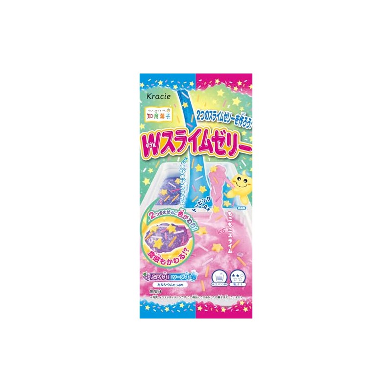 Kracie W Slime Jelly, 0.8 oz (21 g) x 10