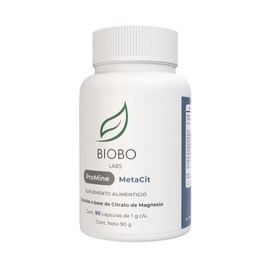 Biobo Labs ProMine Metacit citrato de magnesio (90caps)