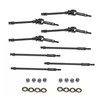 RampCrab Steel Universal Joint Drive Shaft for SCX24 AX24 1/24