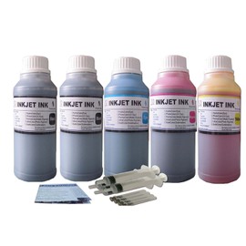 ND@ Ink Refill Kit for Canon PG-210 210XL PG-240 240XL PG-245 245XL CL-211 211XL 241 241xL 246 246xL Printer Cartridge 5X250ML+4 Syringe