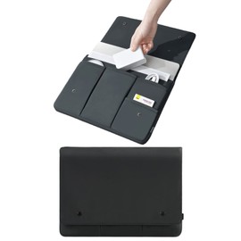 AlxMuNao Latop Sleeve Bag 13 inch Waterproof Dustproof Protective Case Notebook Tablet Laptop Cover Case with Inner Pocket (Black13)