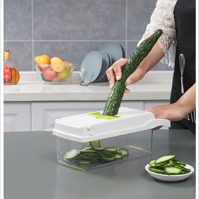 Vegetable Cutter, Radish Slicer, 8-in-1, Multifunctional, Vegetable Slicer, Cabbage, Julienne