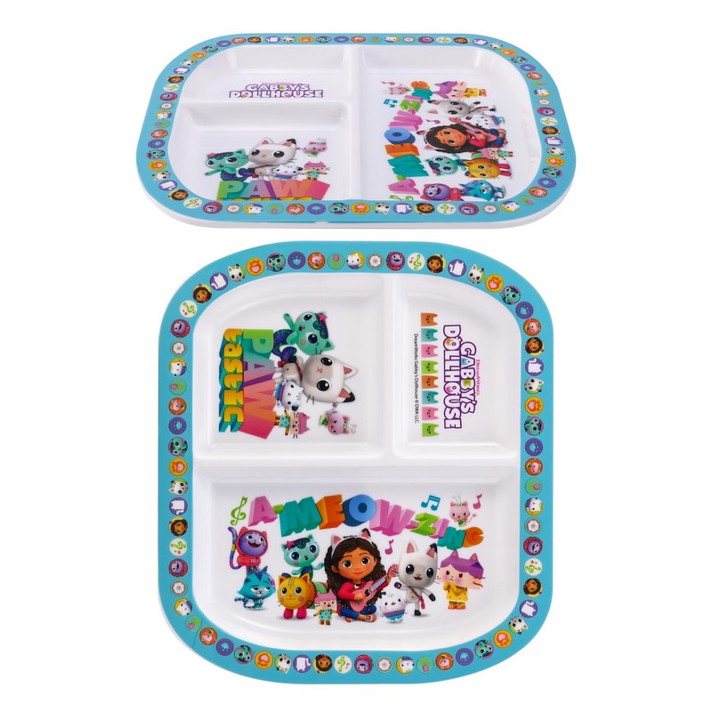 Zawadi Global Gabby's Dollhouse 3 Section Reusable Childrens Kids Toddlers