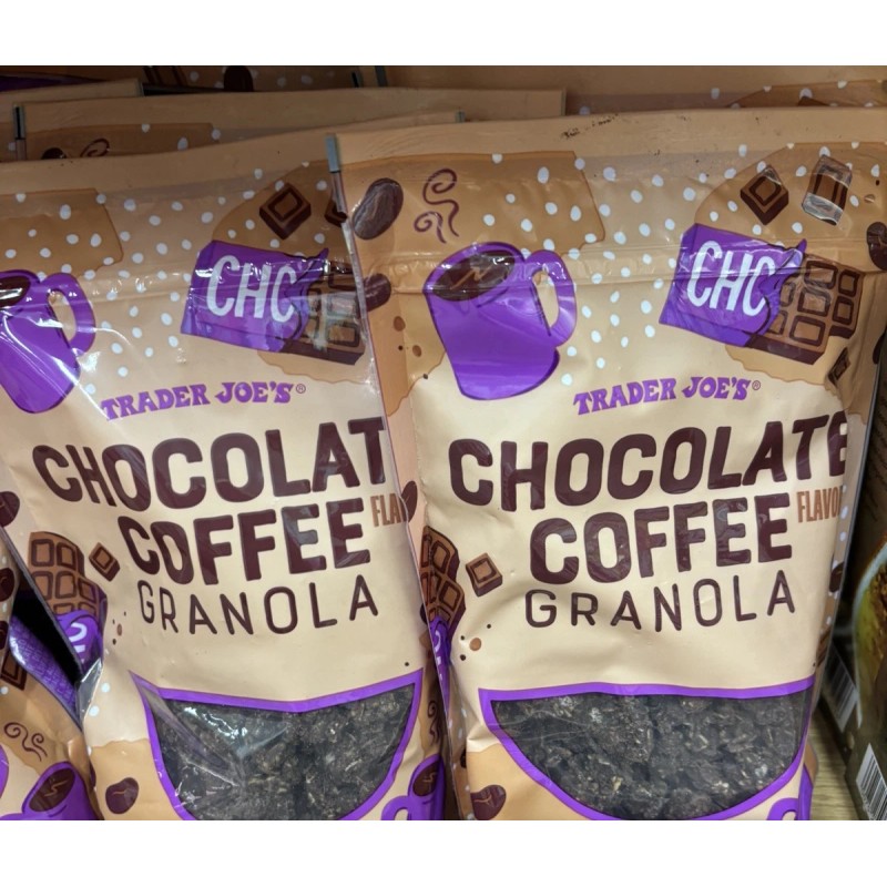 Trader Joe's 2 Pack Trader Joe's Chocolate Coffee Flavored Granola