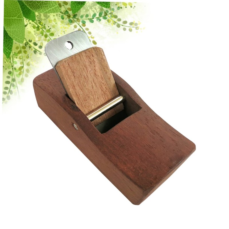 jojofuny Mini Adjustable Spokeshave Tool Ergonomic Flat Base Polishing Hand