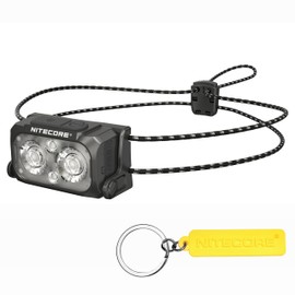 Nitecore NU25 MCT 400 Lumen Ultra Lightweight Multiple Color Temperatures Outdoor Headlamp USB-C Rechargeable Headlight Tag (Ultra Lightweight Headband)