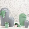 Koziol Swing-Top Wastebasket DEL S, spa turqoise