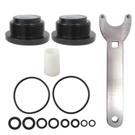 Premium HC5345 Seal Kit Replacement for Seastar HC5345 Seal Kit - Front Mount Hydraulic Steering Cylinder Seal & Pin Wrench HS5157 Kit for HC6750, HC6751, HC5340, HC5341, HC5342, HC5343, HC5344