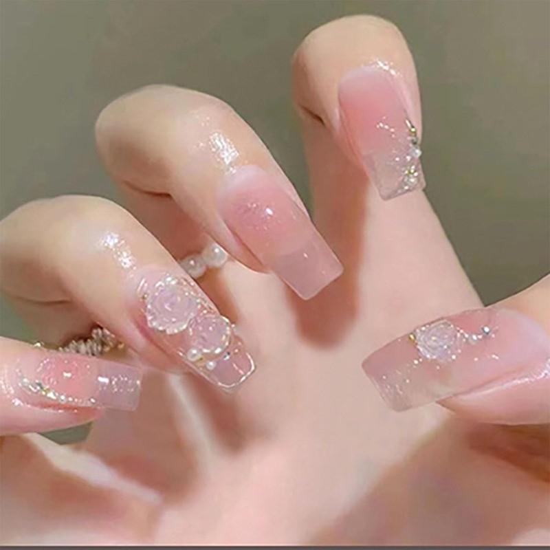 XUZOO Nail Tip, 3D False Nail, Short and Long, Cute,