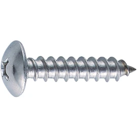 TRUSCO B43-0512 Truss Head Tapping Screws, Stainless Steel, M5 x 0.5 Inches (12 mm), Pack of 40