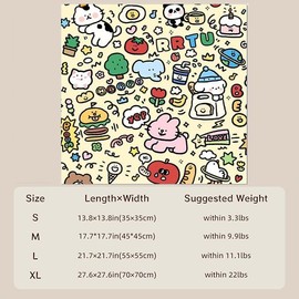 FRYSMU Cat Grooming Wrap Anti-Scratch Adjustable Grooming Bag for Cats, Self-Adherent, Anti-Bite, Anti-Scratch, Anti-EscapePerfect for Nail Clipping, Ear Cleaning, and Teeth Brushing (A, L)