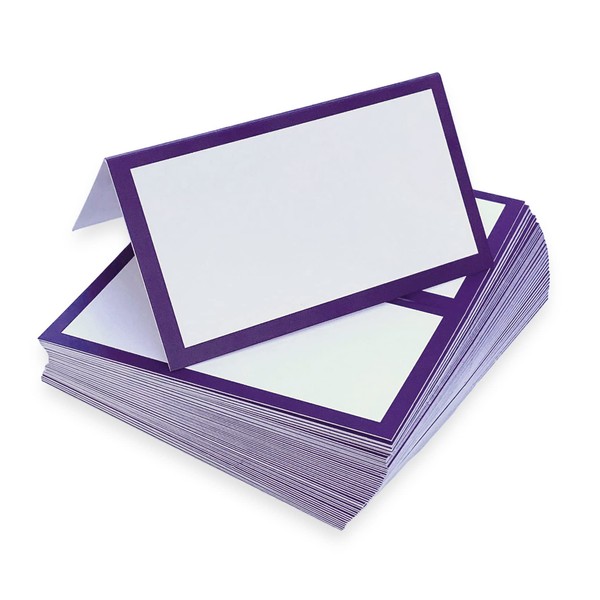Tented Place Cards - 50 pack - Folded Place Cards