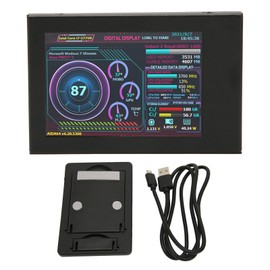 3.5in Computer Temp Monitor IPS USB Mini Screen AIDA64 PC CPU RAM Data Monitor PC Sensor Panel Dynamic Display Monitor