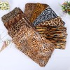 Wisafory Leopard Print Fabric 100 x 150 cm Velvet Patchwork