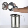 Milk Creamer Frother Handheld Double Mesh Milk Foam Maker Cappuccino