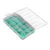 270Pcs Green O Ring Kit, Sealing O Ring Assorted Kit,