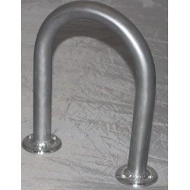 Marine Dock & Boat - 18" H X 7.5" W - Aluminum HANDRAIL - Safety Grab BAR Rail