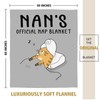 Juratar Nan Gifts from Grandchildren, Flannel Blanket Gifts for Nan,